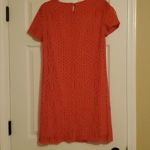 Coral J Crew dress